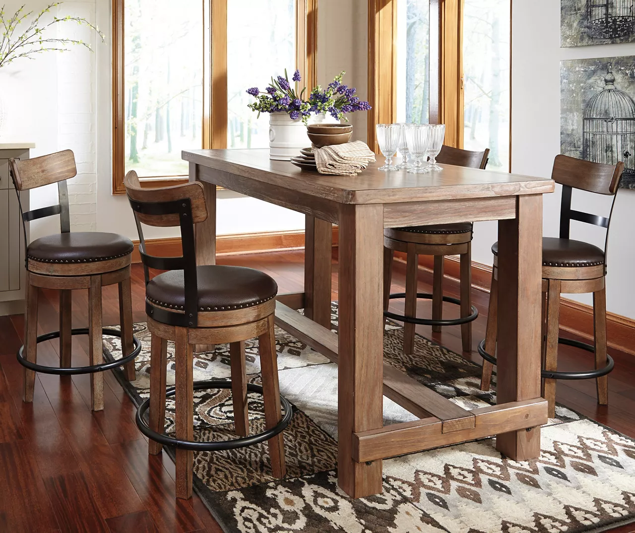 24" Pinnadel Counter Stool - Image 2