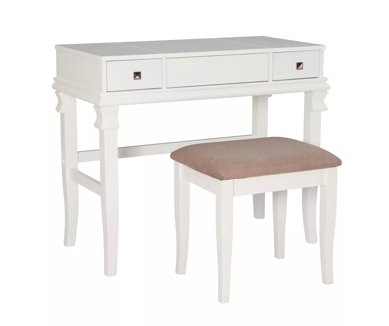 Martha Mirror Vanity Set With Stool - Image 7