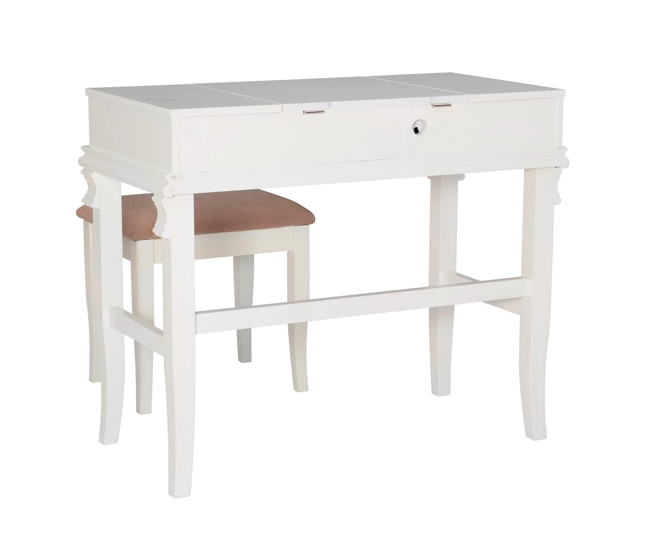 Martha Mirror Vanity Set With Stool - Image 11