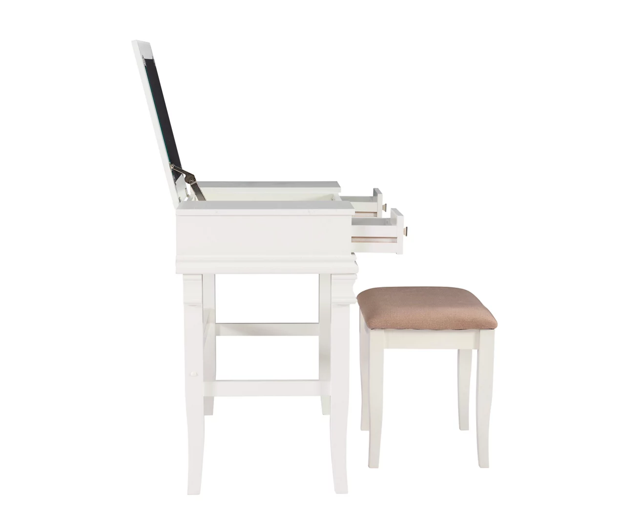 Martha Mirror Vanity Set With Stool - Image 14