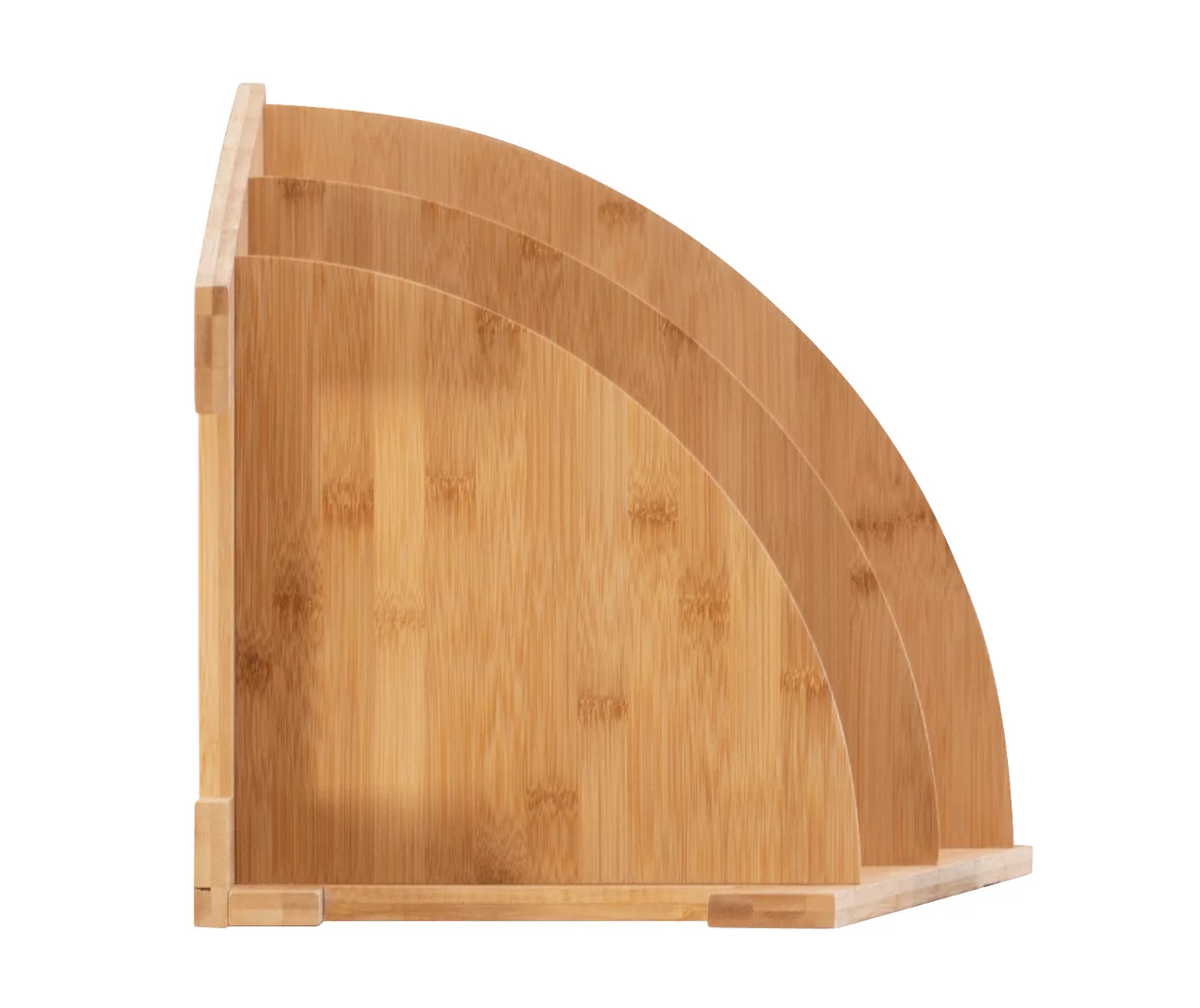 Pierce Bamboo 3-Tier Corner Shelf - Image 12
