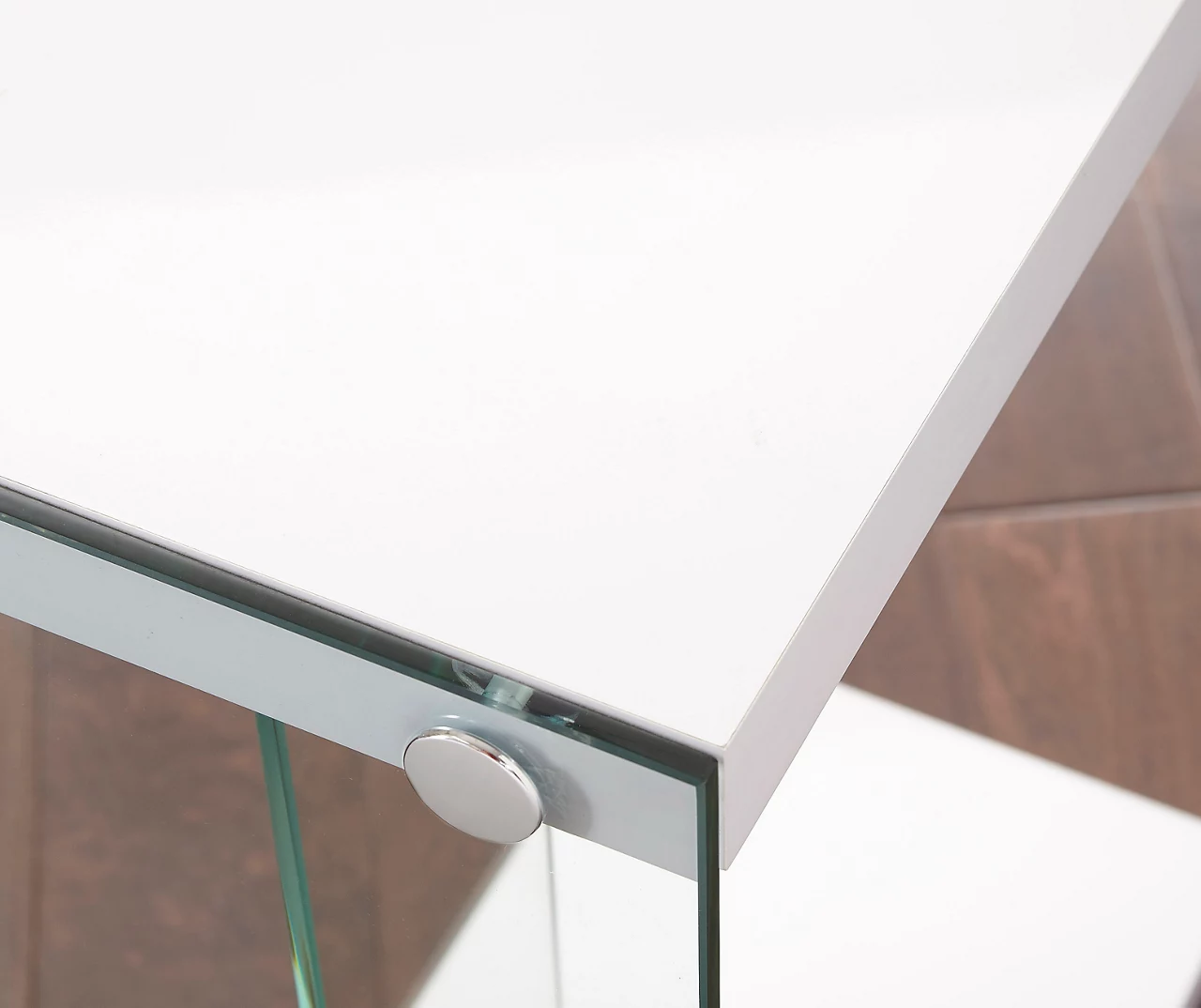 Elaina White C End Table - Image 2