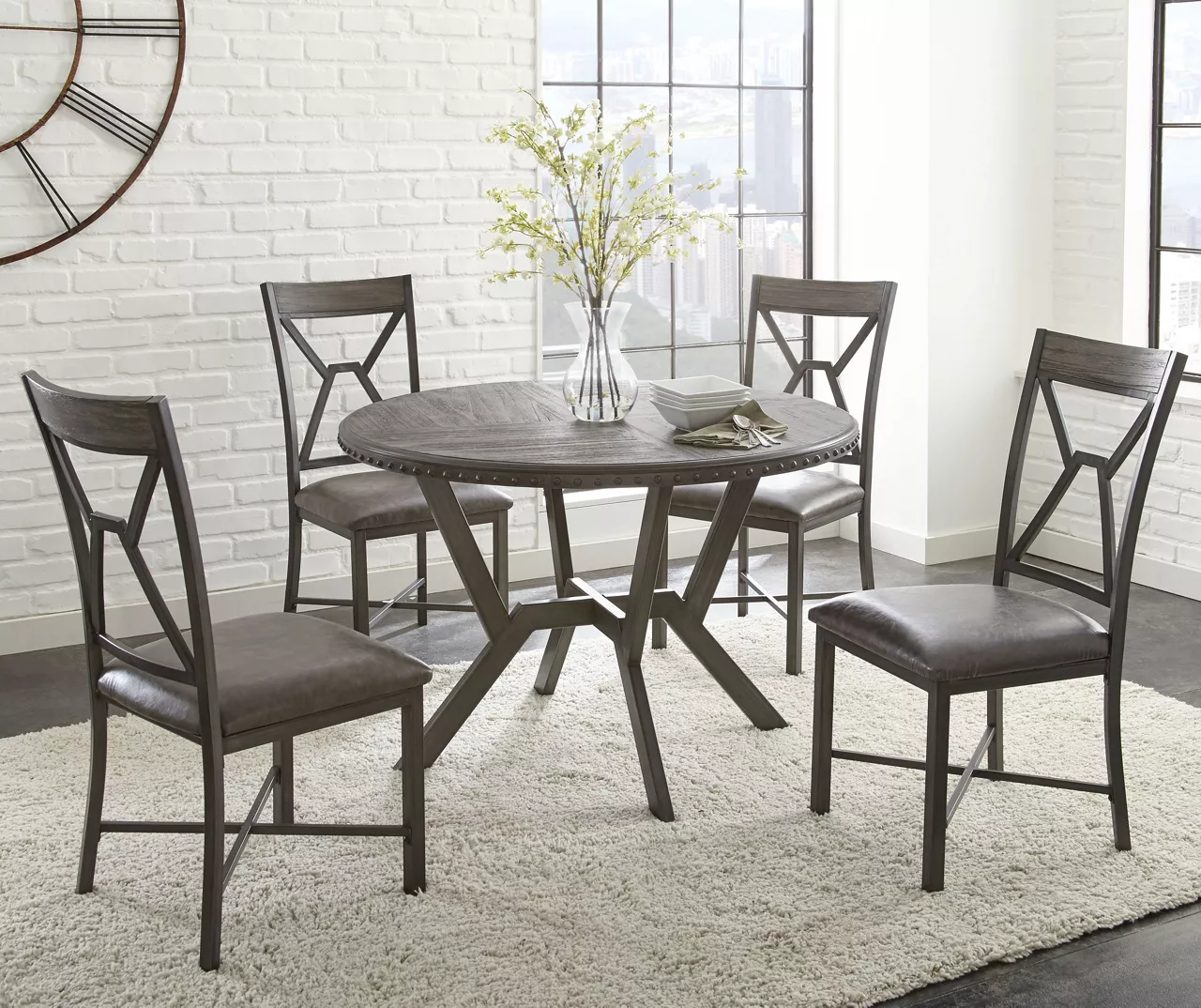 Alamo Gray Dining Table