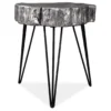 Dellman Silver Accent Table