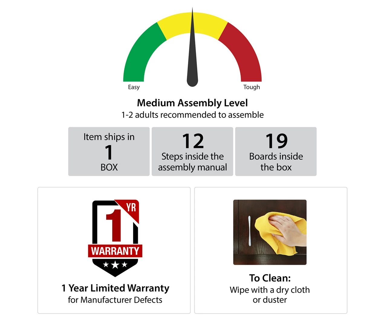 Lancaster White Shutter TV Stand - Image 3