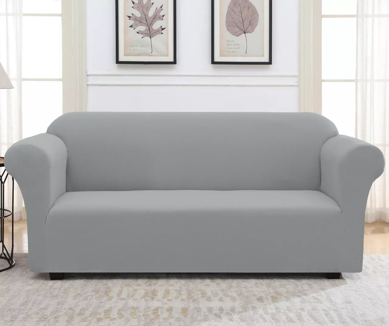 Gray Sofa Slipcover