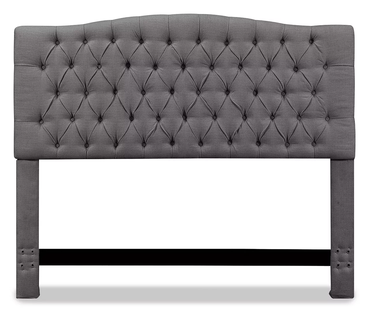 Gray Celeste Upholstered Queen Headboard