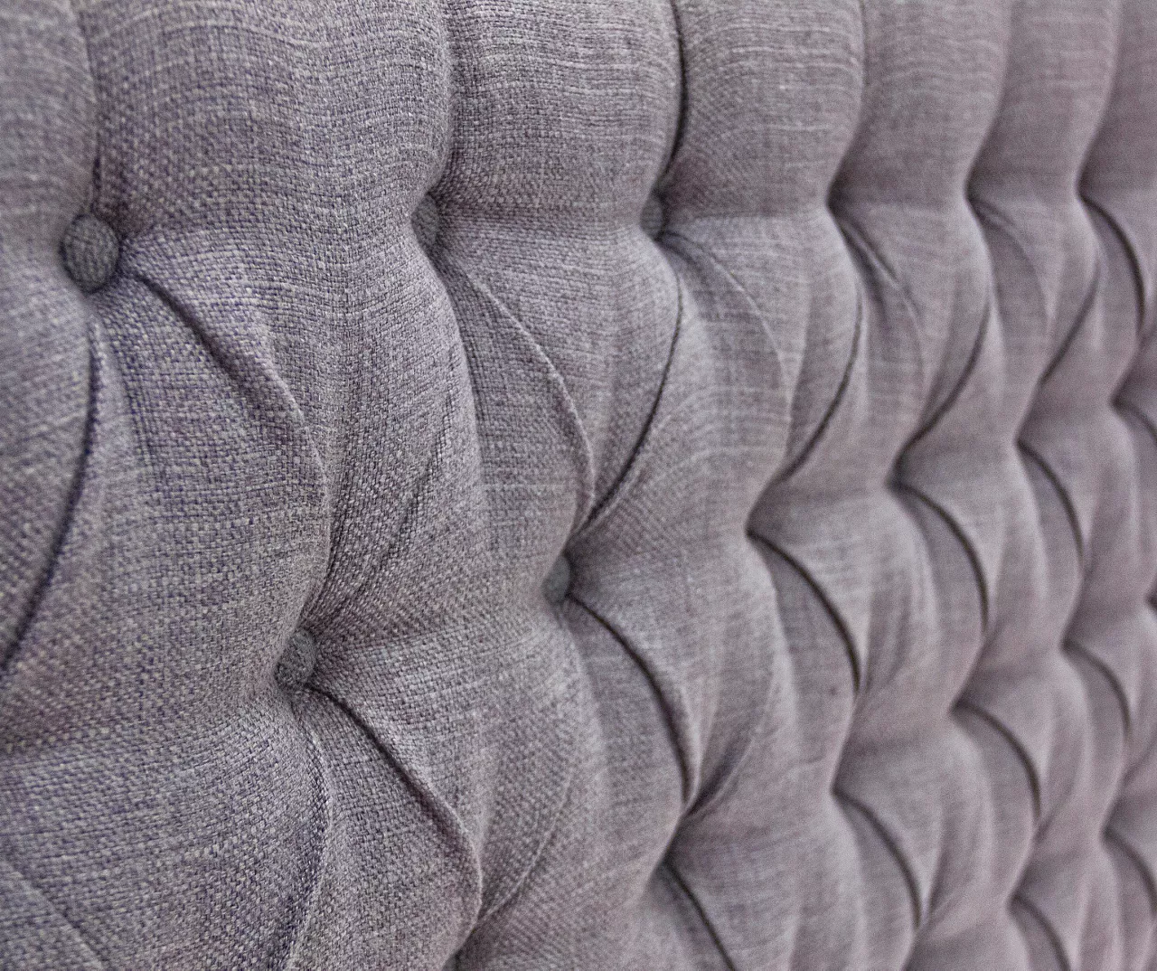 Gray Celeste Upholstered Queen Headboard - Image 4