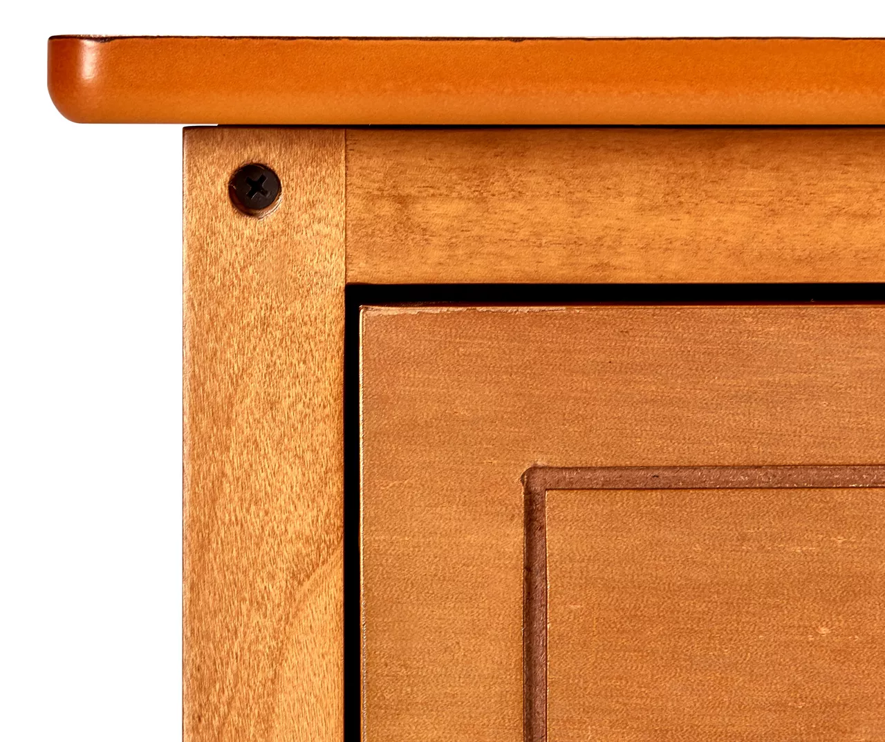 Alcott Light Brown Side Table With Drawer - Image 5