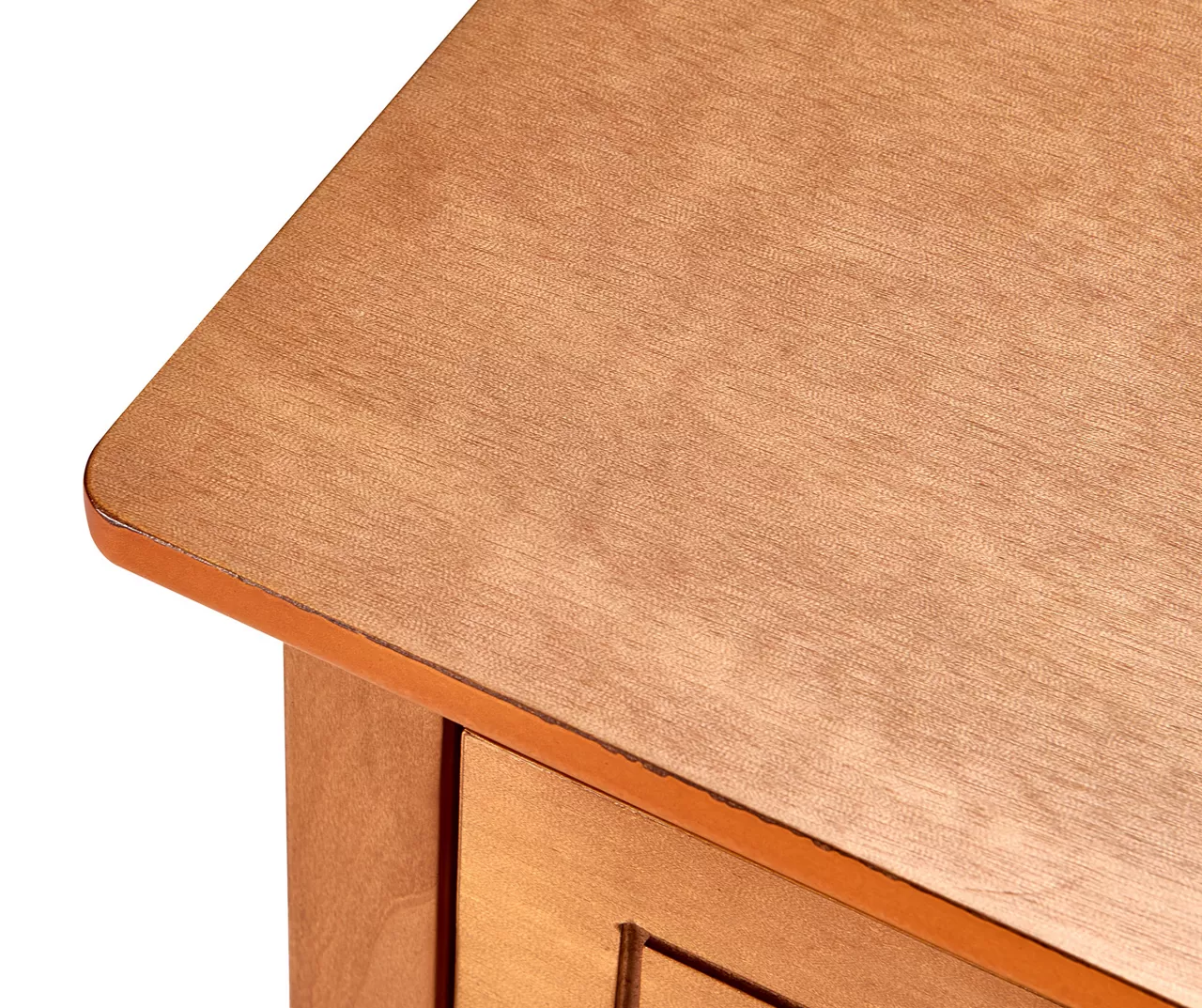 Alcott Light Brown Side Table With Drawer - Image 16