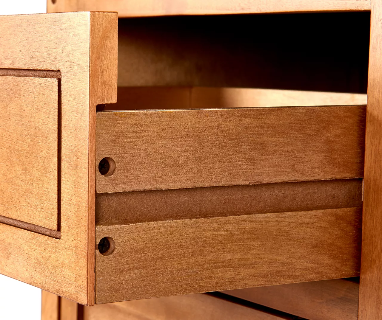 Alcott Light Brown Side Table With Drawer - Image 8