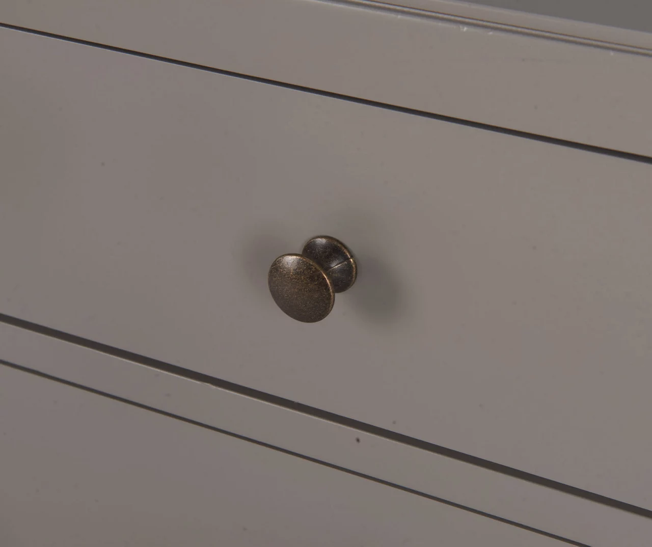 Gray Finley Wood 3-Drawer Nightstand - Image 7