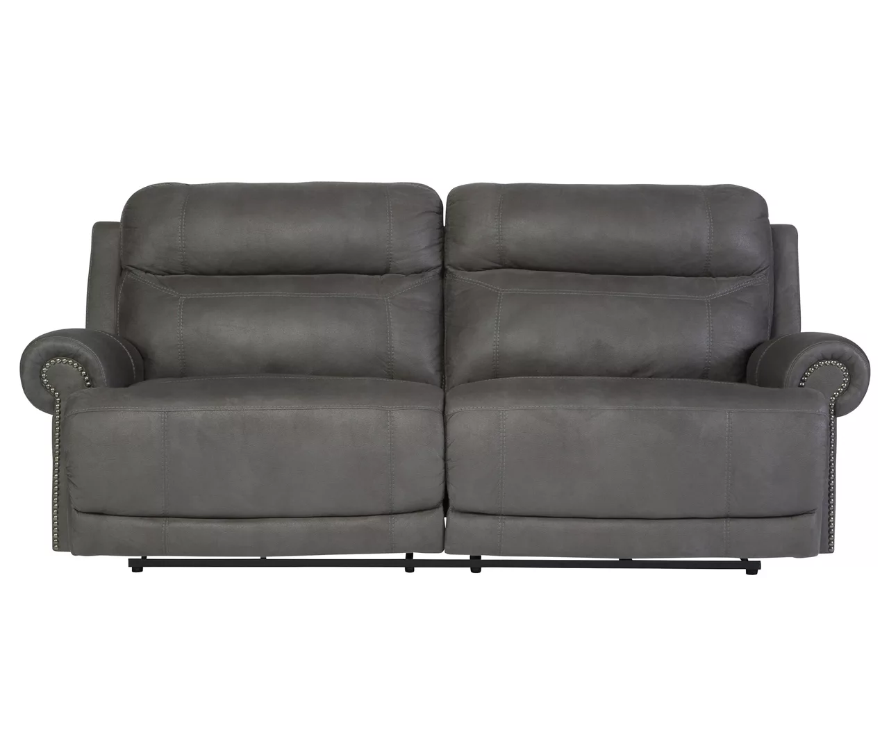 Austere Gray 2-Seat Reclining Sofa