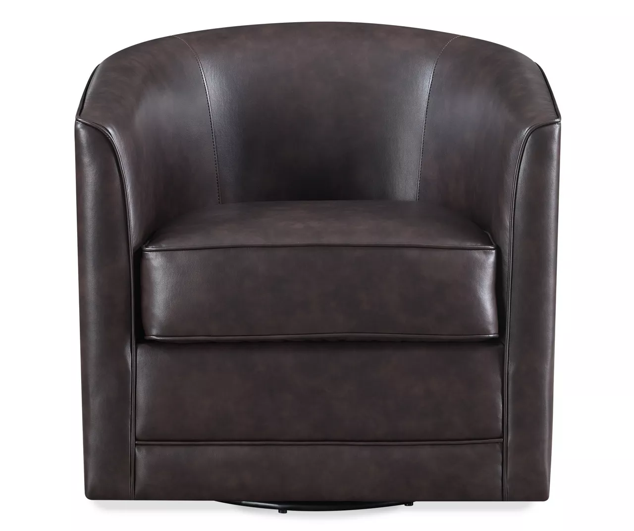Willow River Hammond Faux Leather Swivel Accent Chair