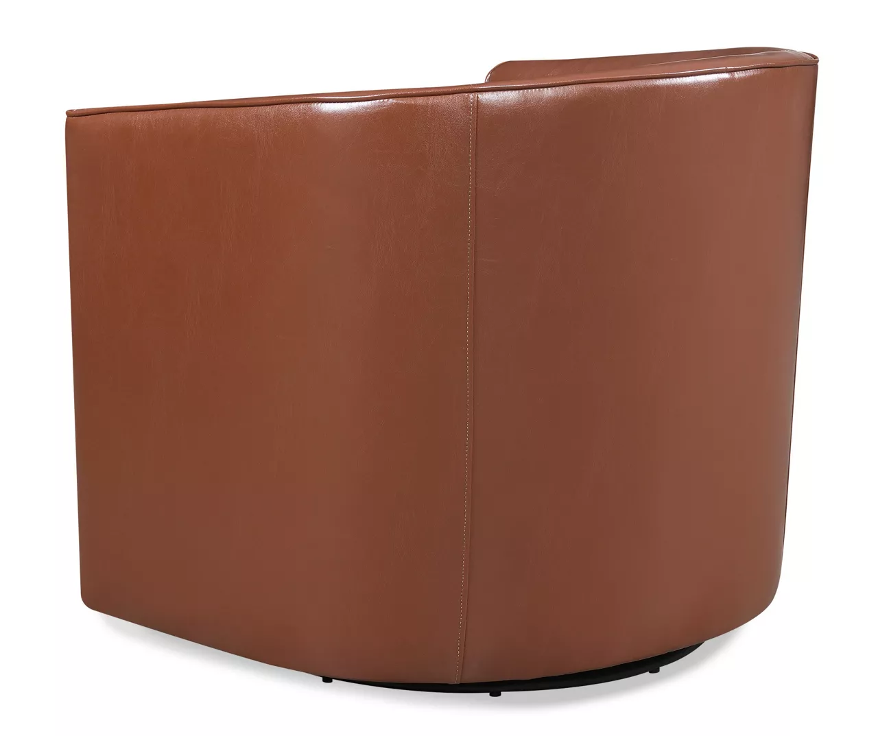 Willow River Hammond Faux Leather Swivel Accent Chair - Image 9