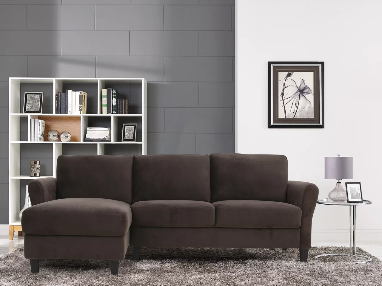 Waverley Coffee Brown Sectional - Image 16