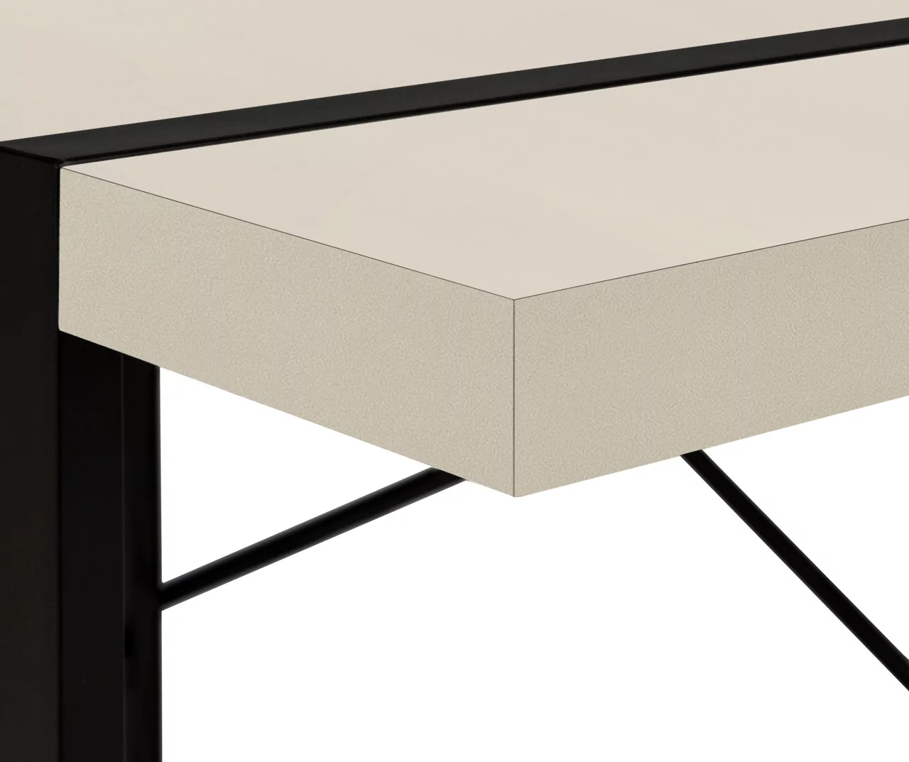 Monarch Paneled Metal Computer Desk - Image 16