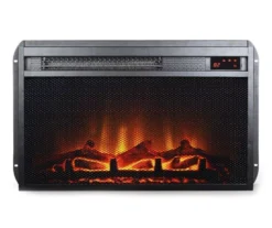 23" Mesh Electric Fireplace Insert