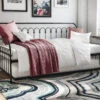 Bright Pop Black Metal Twin Daybed & Trundle