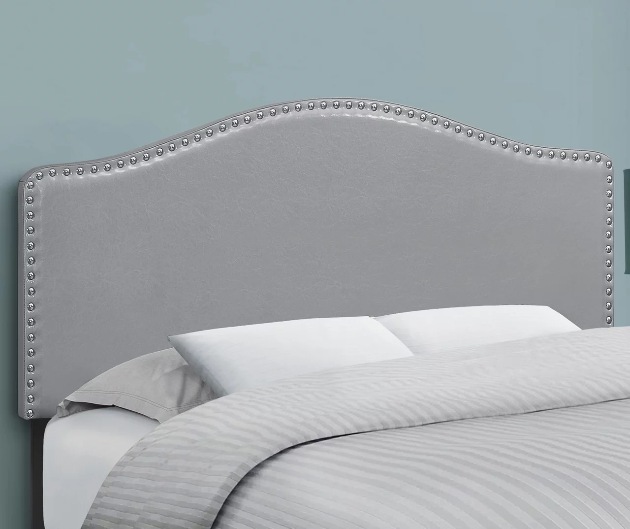 Monarch Faux Leather Button Tufted Headboard - Image 6