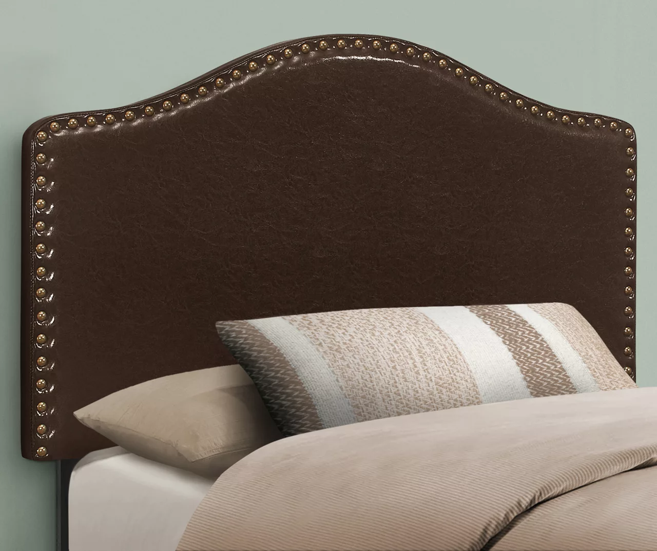 Monarch Faux Leather Button Tufted Headboard - Image 7