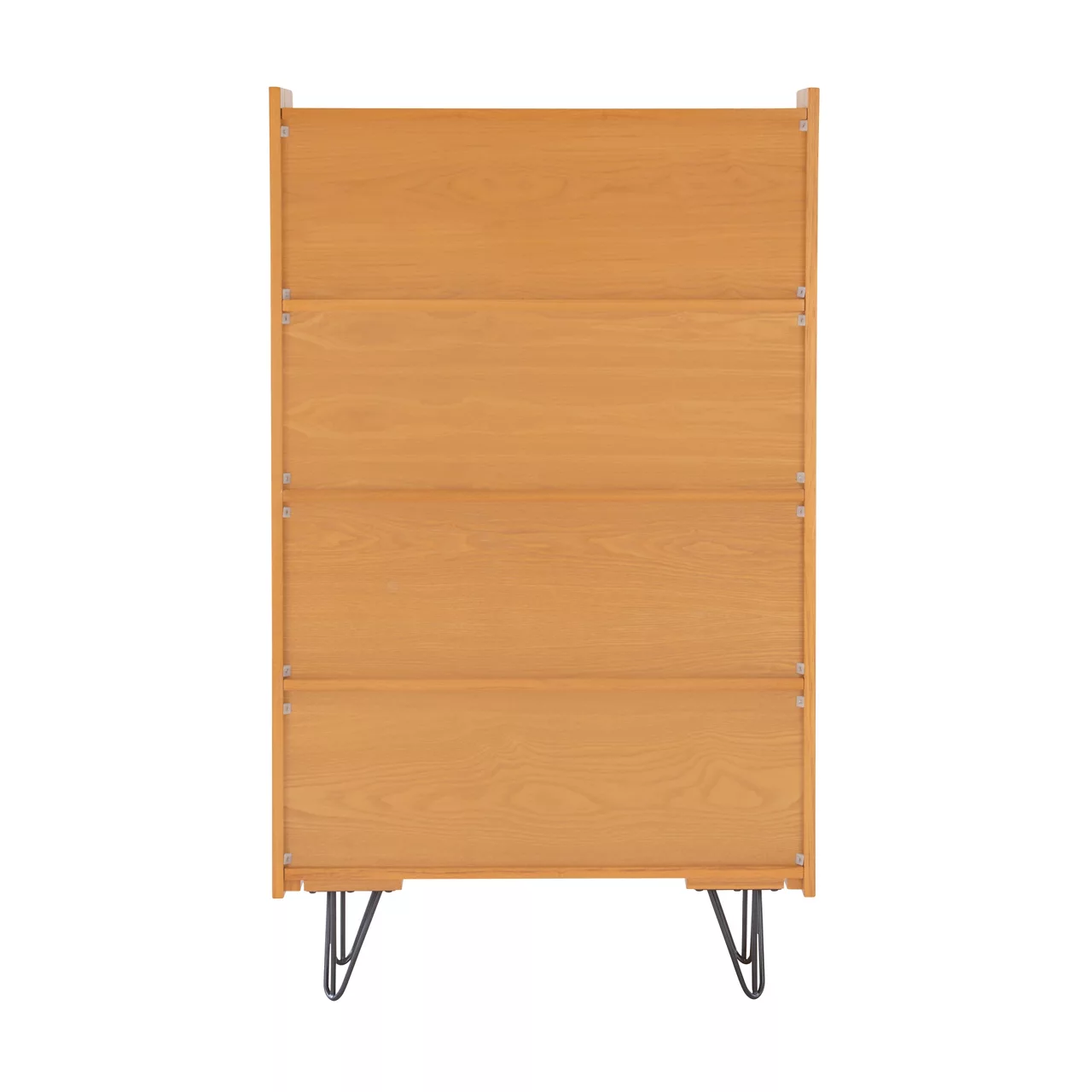 Nate Ash 4-Shelf Bookcase - Image 5