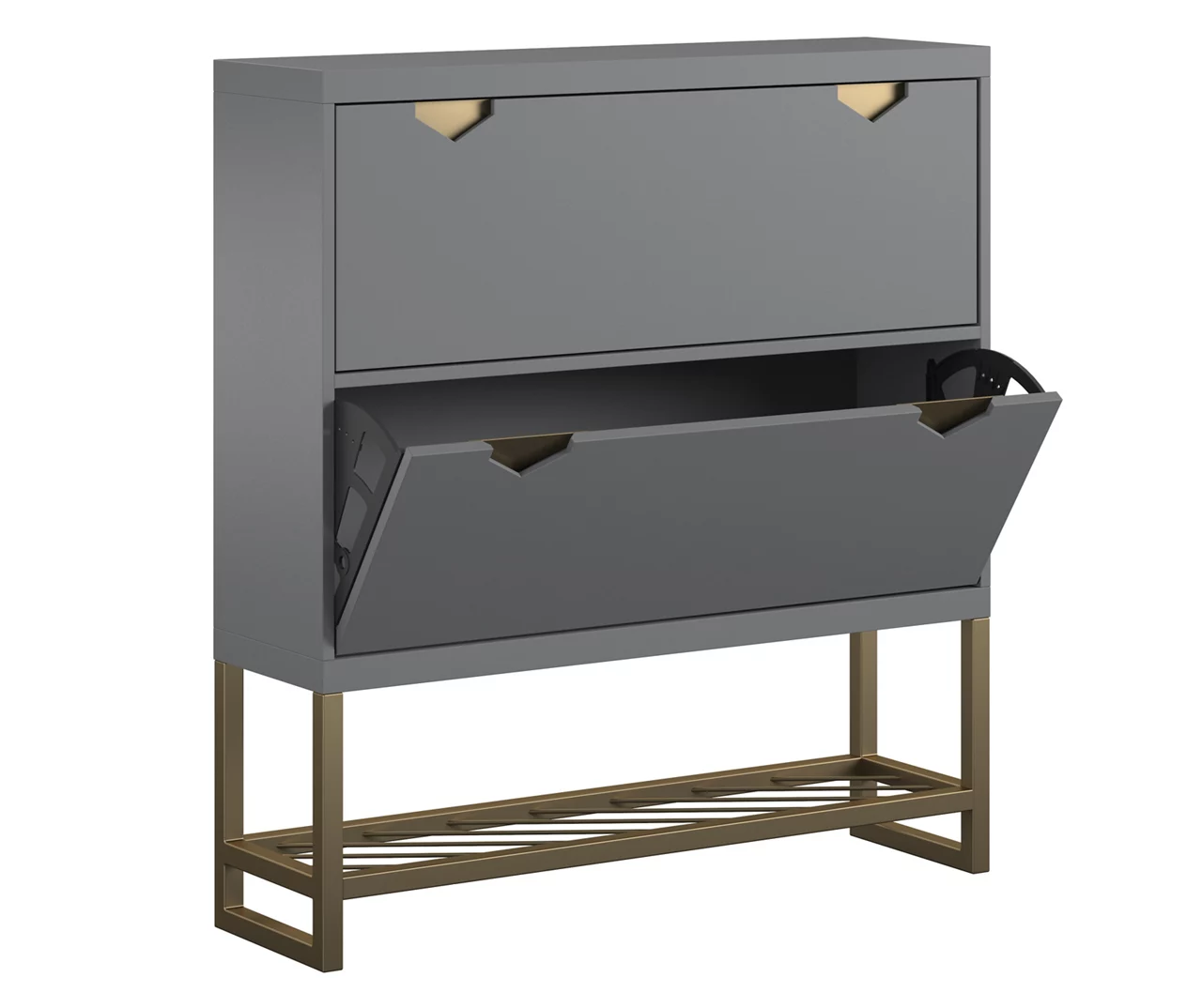 CosmoLiving Brielle Entryway Shoe Storage Cabinet - Image 3