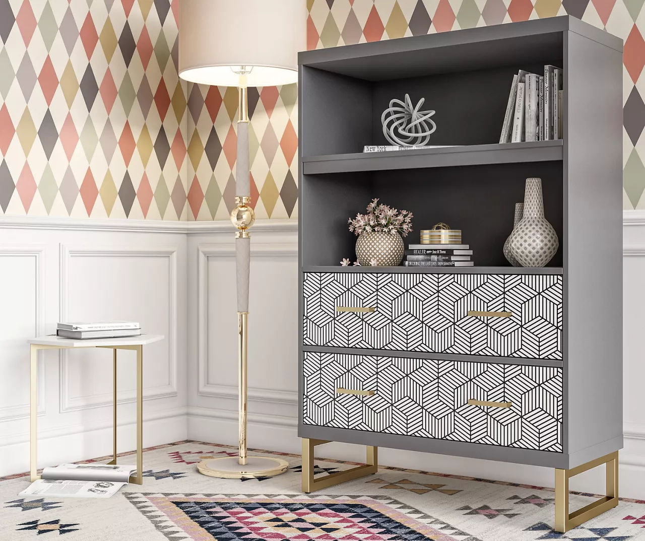 CosmoLiving Scarlett Bookcase - Image 5