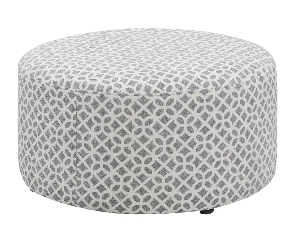 Anderson Gray Lattice Ottoman