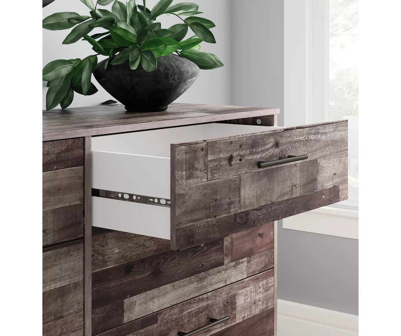 Neilsville Gray 6-Drawer Dresser - Image 7