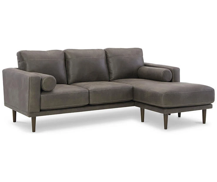 Signature Design By Ashley Arroyo Faux Leather Sofa Chaise - Image 15