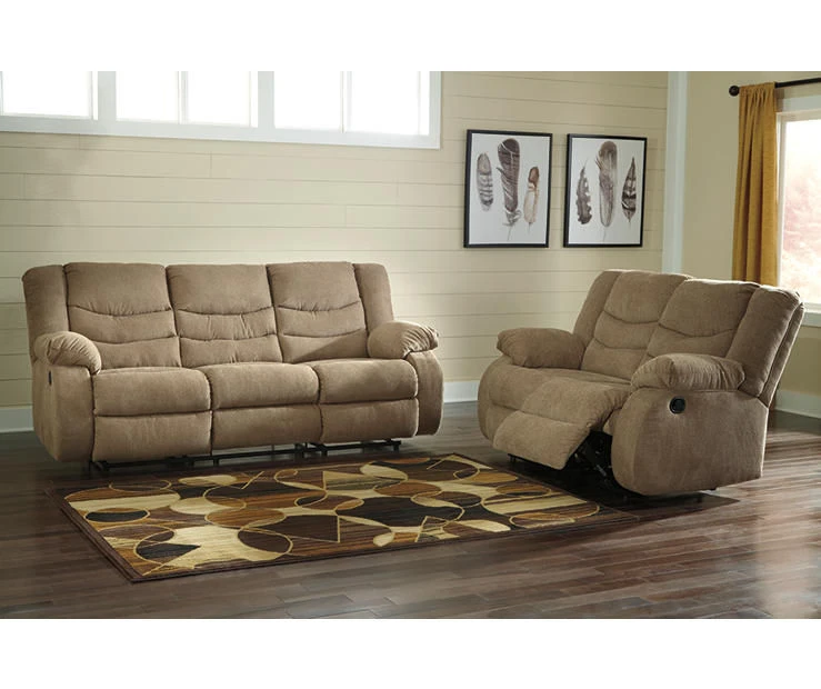 Tulen Mocha Reclining Sofa - Image 2