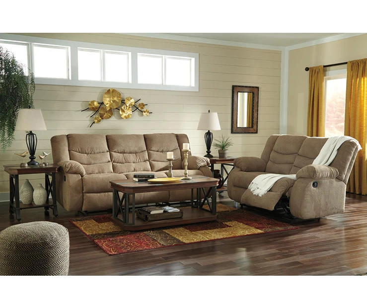 Tulen Mocha Reclining Sofa - Image 3