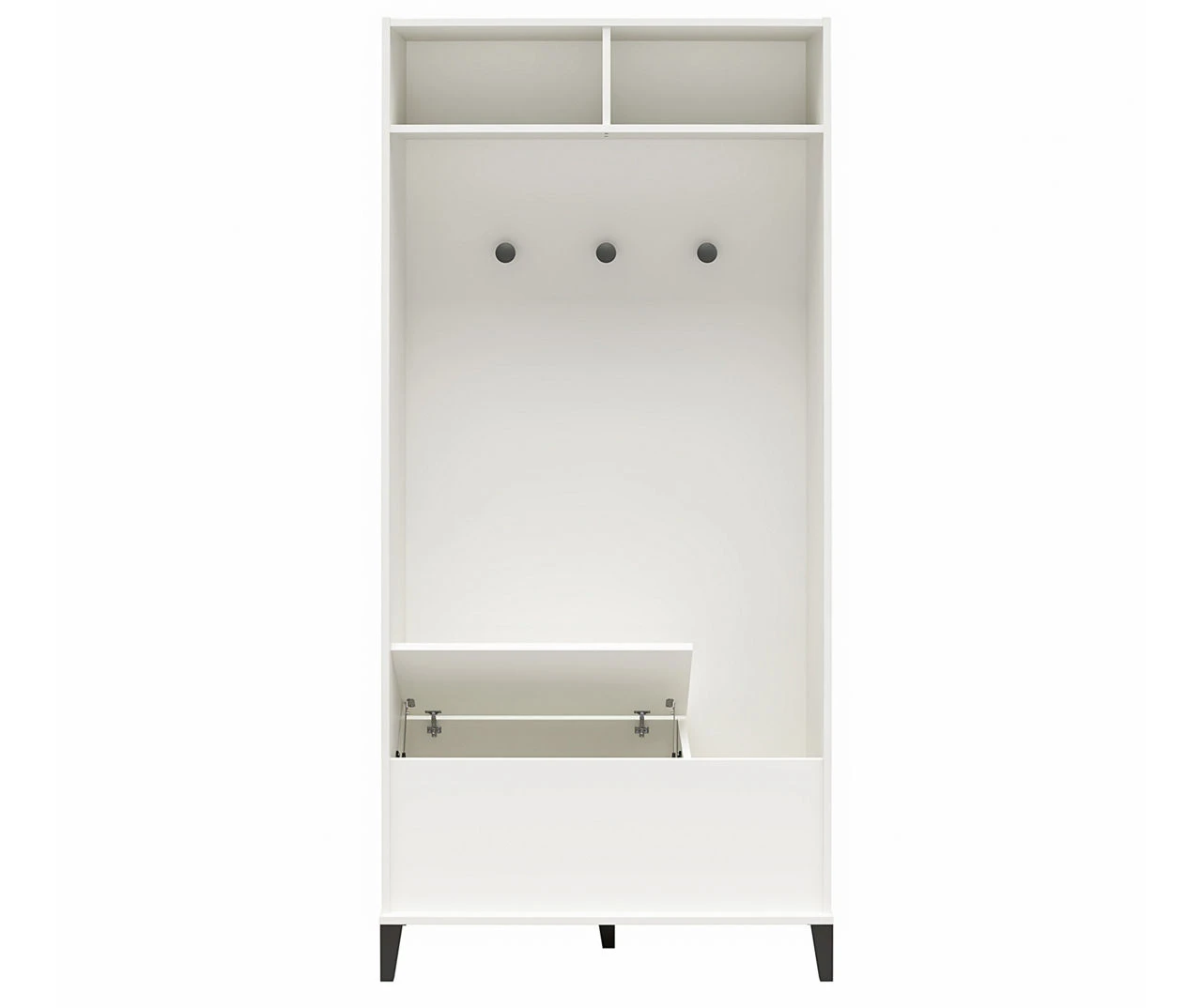 Evolution Amplus White Gym Storage Cabinet - Image 2