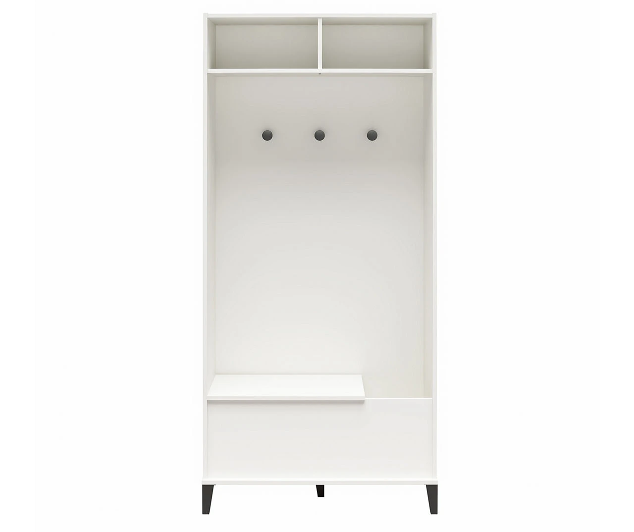Evolution Amplus White Gym Storage Cabinet