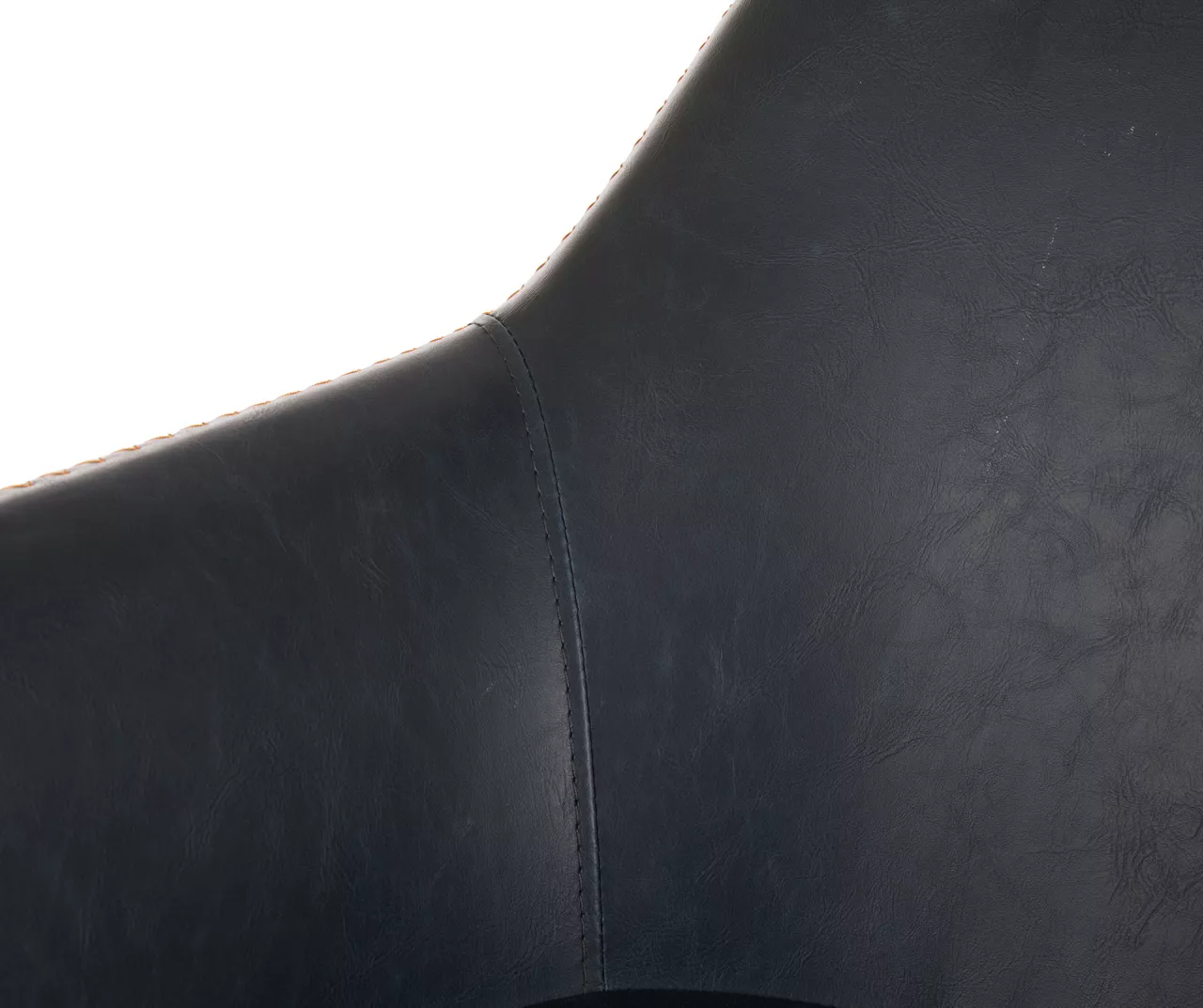 Glitzhome Mid-Century Modern Faux Leather Dining Chairs, 2-Pack - Image 9