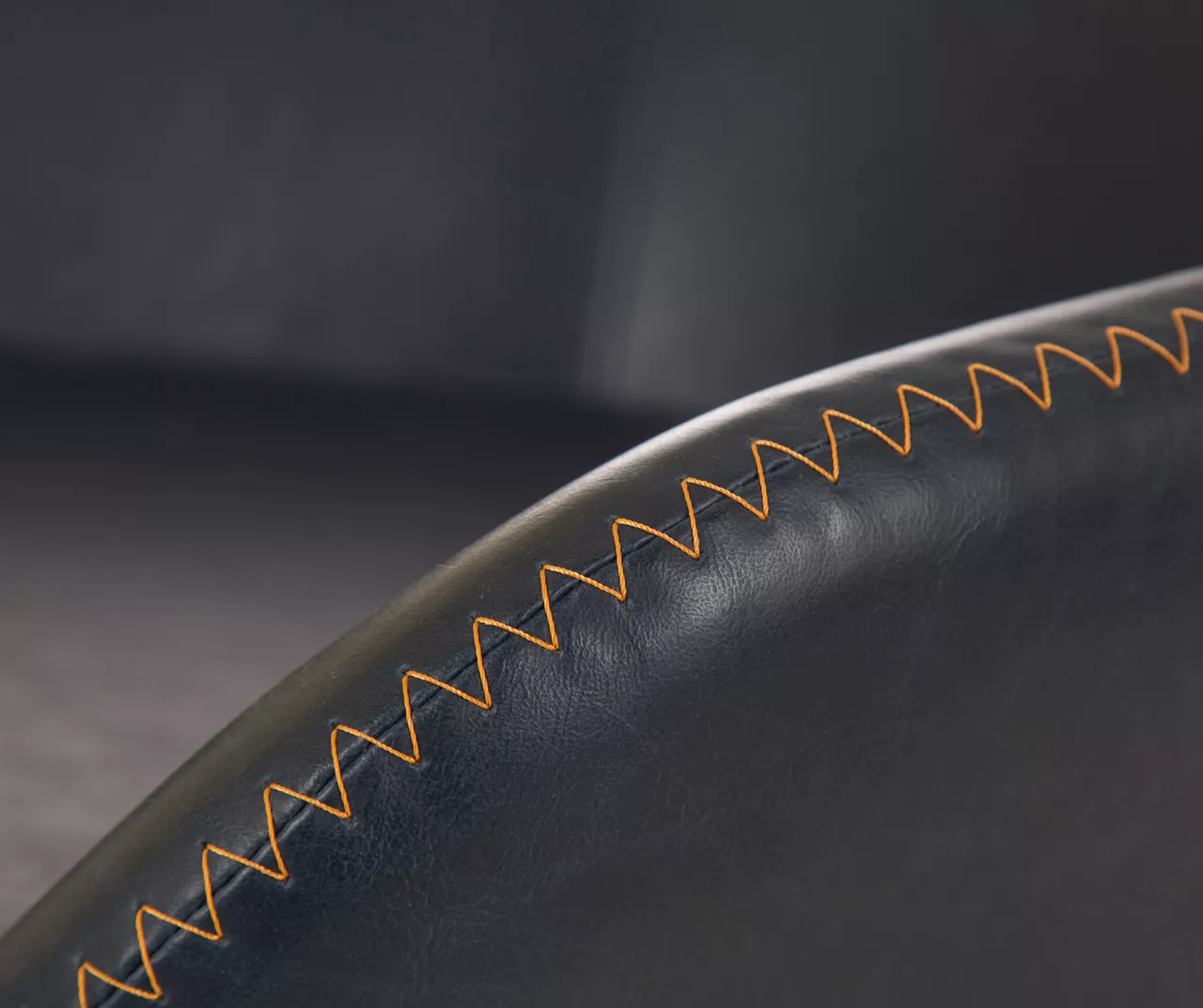 Glitzhome Mid-Century Modern Faux Leather Dining Chairs, 2-Pack - Image 10