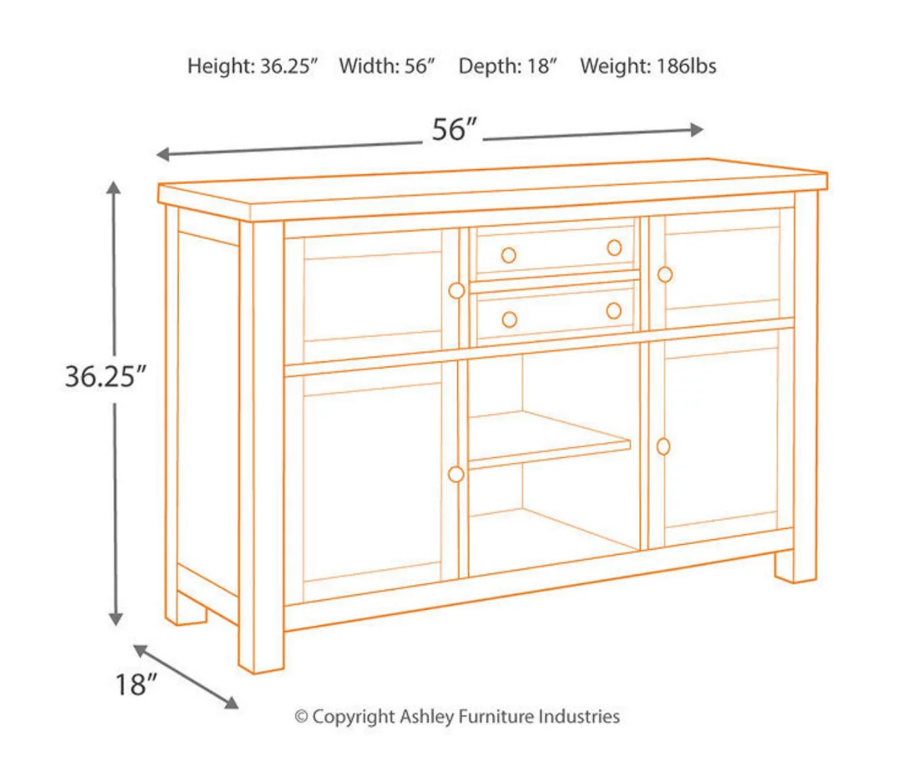 Moriville Dining Server - Image 9