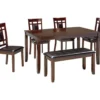 Bennox 6-Piece Dining Set With Bench