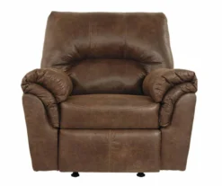 Bladen Coffee Faux Leather Rocker Recliner