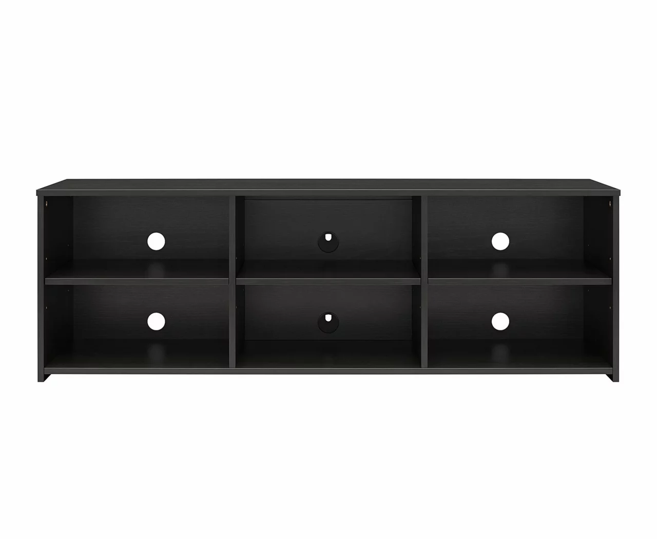 60" Capstan Black Oak TV Stand