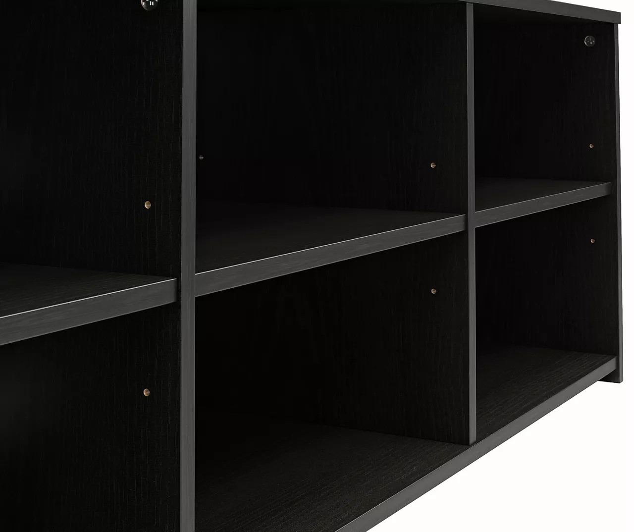 60" Capstan Black Oak TV Stand - Image 7