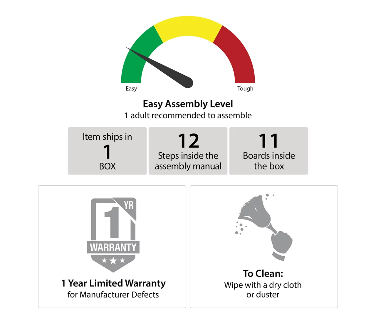 60" Capstan Black Oak TV Stand - Image 9