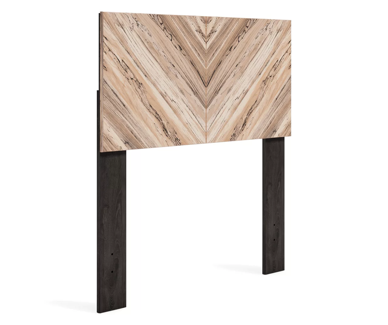 Signature Design By Ashley Piperton Black Twin Panel Platform Bed - Image 3