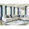 Signature Design By Ashley Lowder Stone 4-Piece Sofa Sectional With Left-Facing Chaise