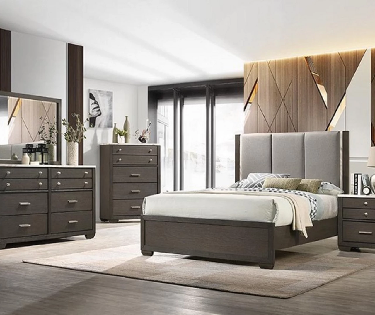 Southall Queen Upholstered Bed - Image 2